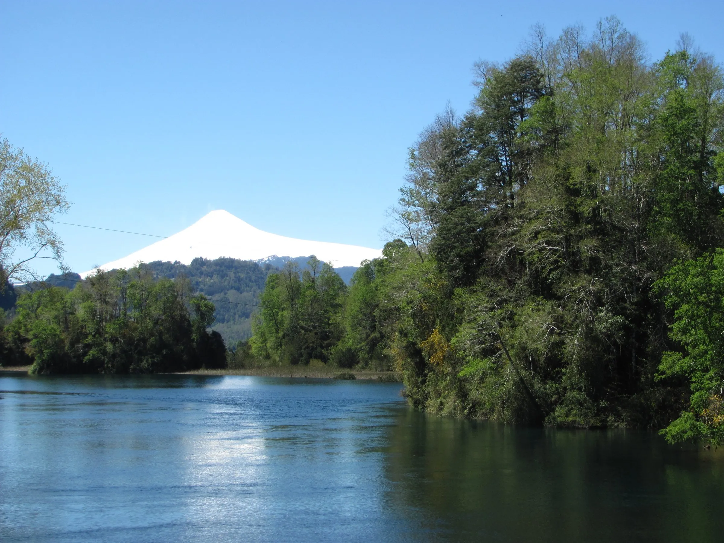 Camino a las Termas Quilalelfu.