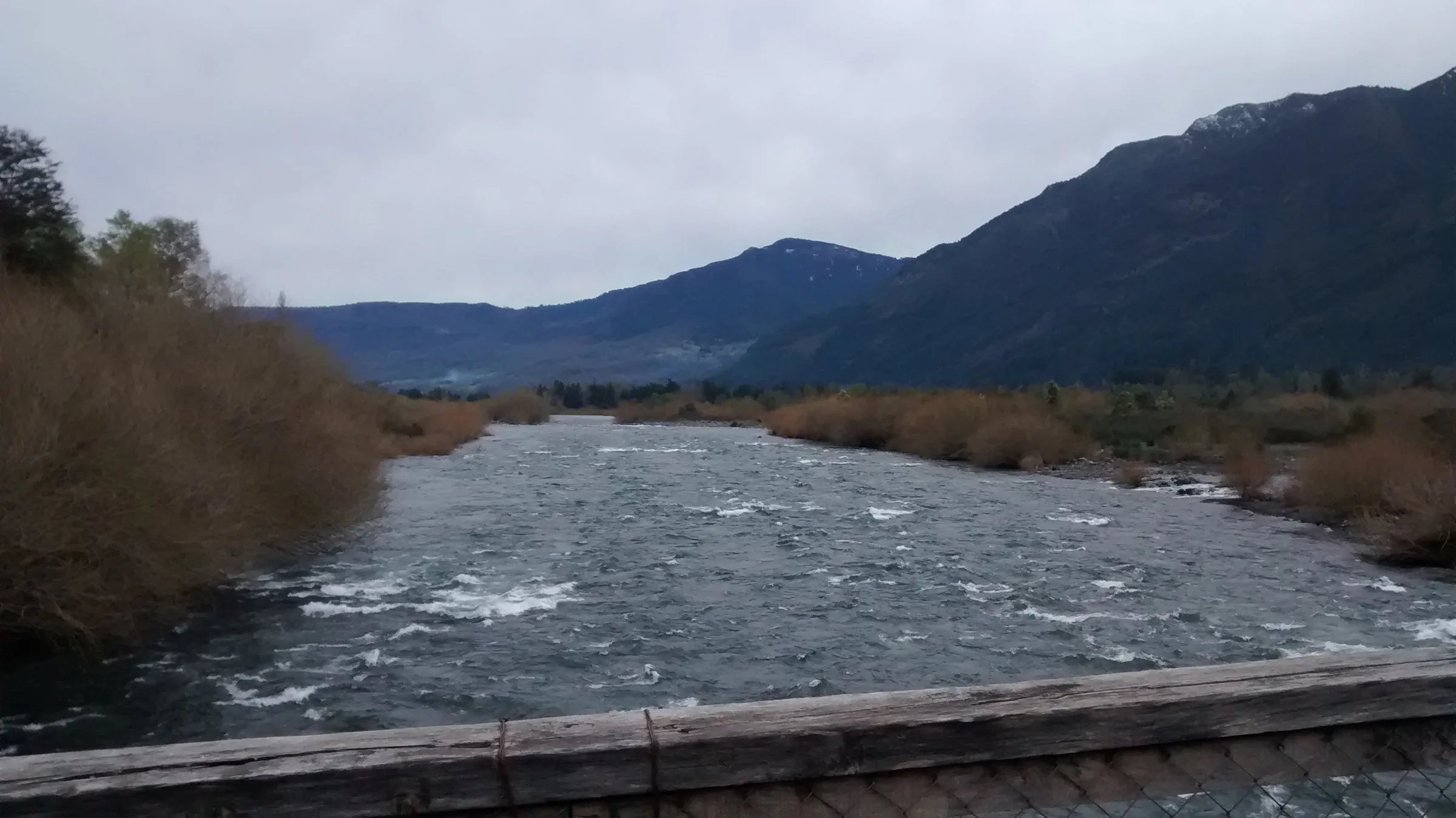 Río Trancura, en el Camino Internacional.